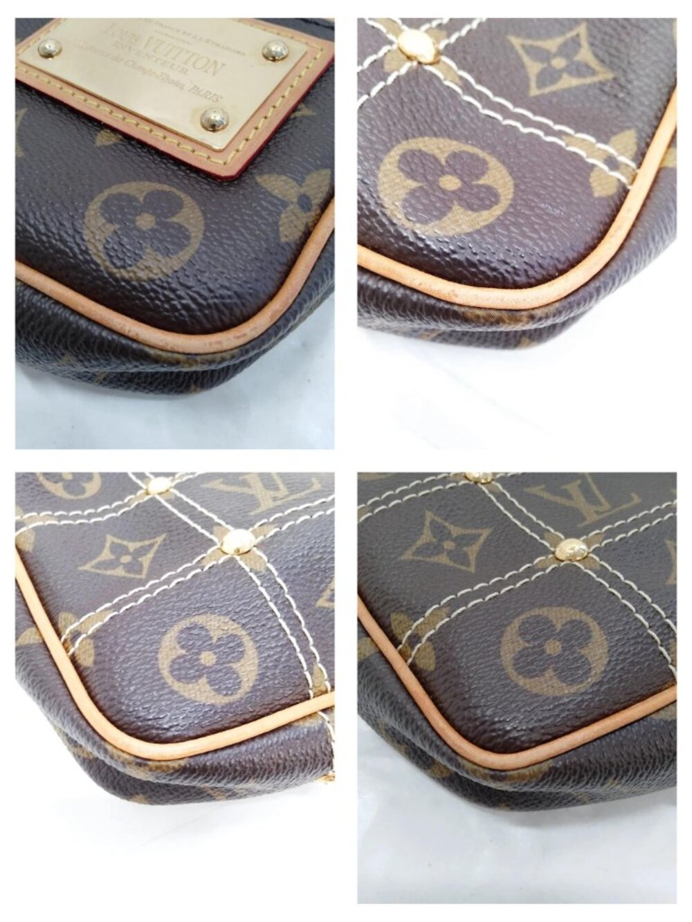 Authentic Louis Vuitton Monogram Pochette Bosphore Shoulder Bag - Picture 9 of 16